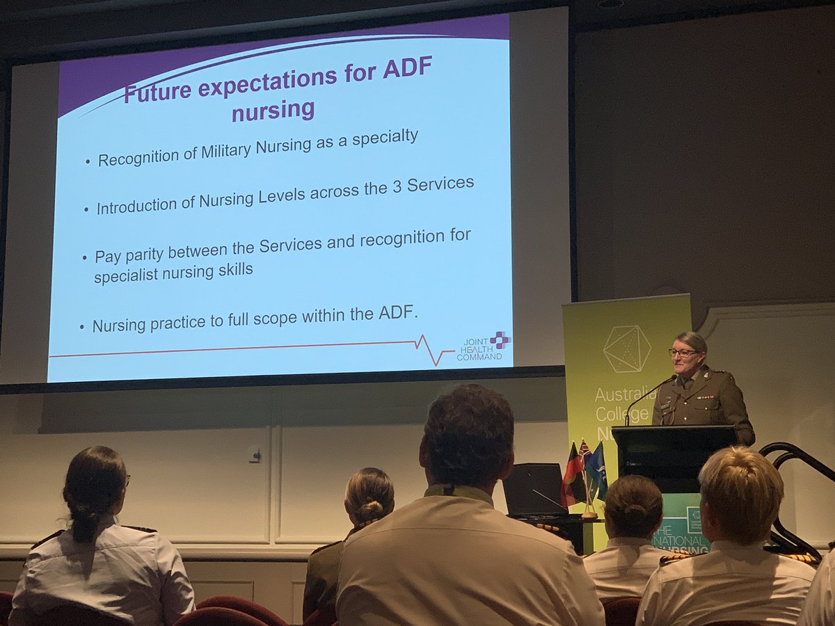 jodiewhat's tweet photo. Future expectations for ADF nursing  #NNF2019 @acn_tweet https://t.co/rr1OfUHS7z