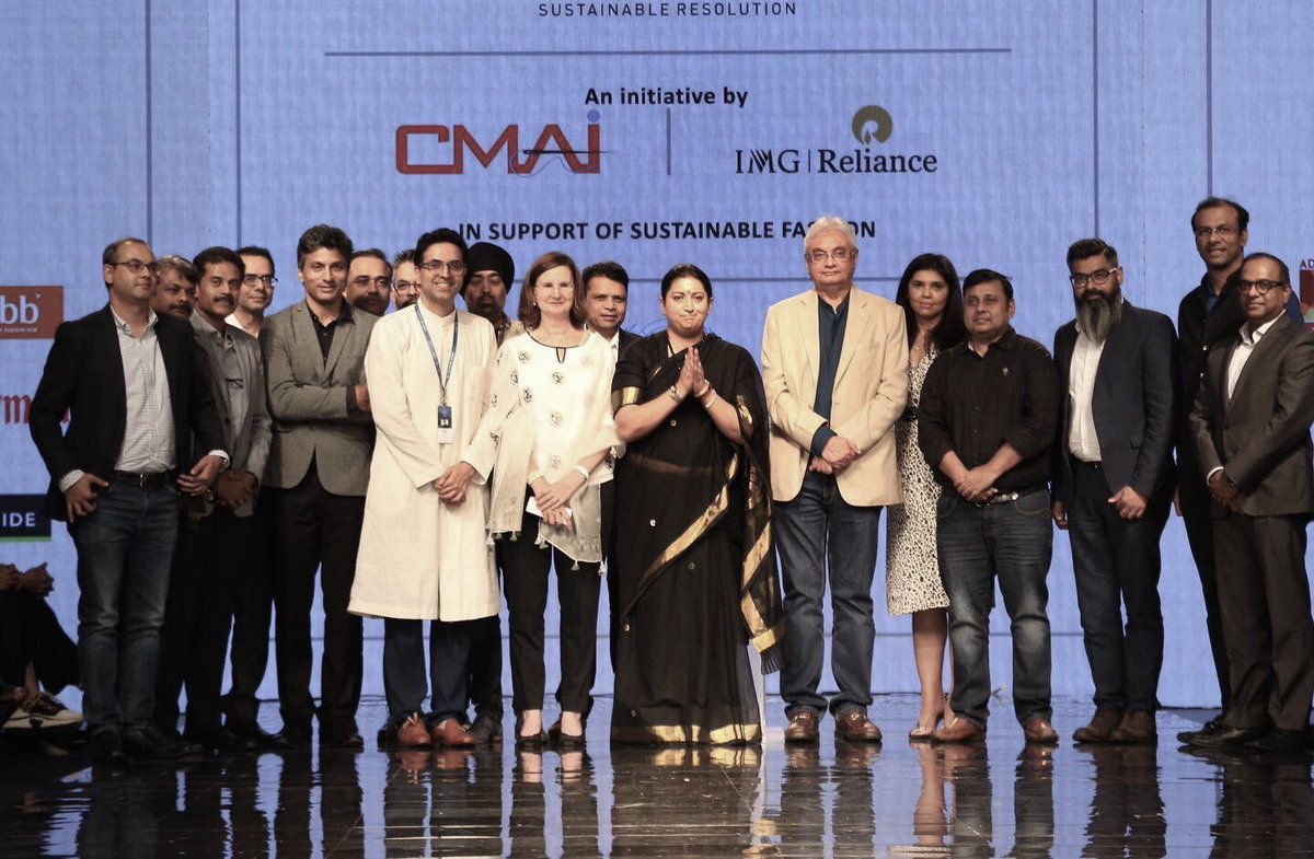 BSR_India's tweet photo. In support of Sustainable Fashion 
#sustainablefashion #fashion #SU.RE  #lakmefashionweek #bestsellerindia 
@vineet_gautam @BSIndiaCEO https://t.co/qBR7v8cSAe