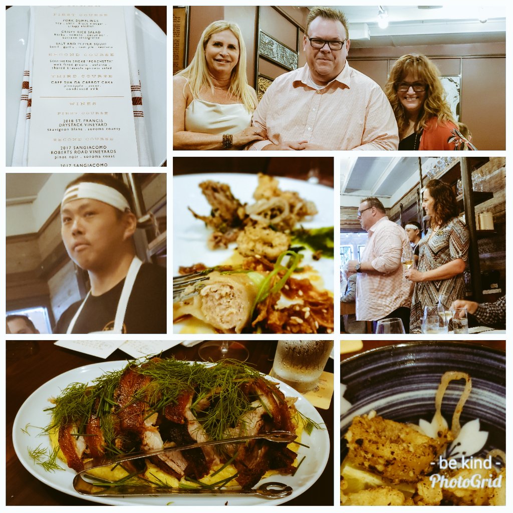 This was delicious❣ The world of <a href="/WilliamsSonoma/">Williams Sonoma</a> Dinner Series 2019 landed in Houston with <a href="/cshepherd13/">C. Shepherd</a> &amp; Exec Chef Nick Wong @ubpreserve and it was phenomenal❣ Paired w/ wines from @SangiacomoWines and <a href="/StFrancisWinery/">info@stfranciswinery.com</a> took it to another level. Truly an amazing experience