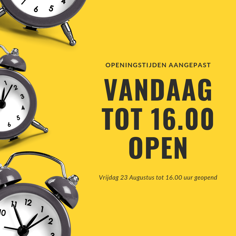 DeManAdvies's tweet photo. Vandaag  gaan wij een uurtje eerder dicht. Tot 16.00 uur zijn wij gewoon open en helpen u graag bij met al uw verzekerings- hypotheek -of bankzaken.
#duidelijk#openingstijden#demanadvies#nvoverzekeringen https://t.co/Z5gsoGNi5b