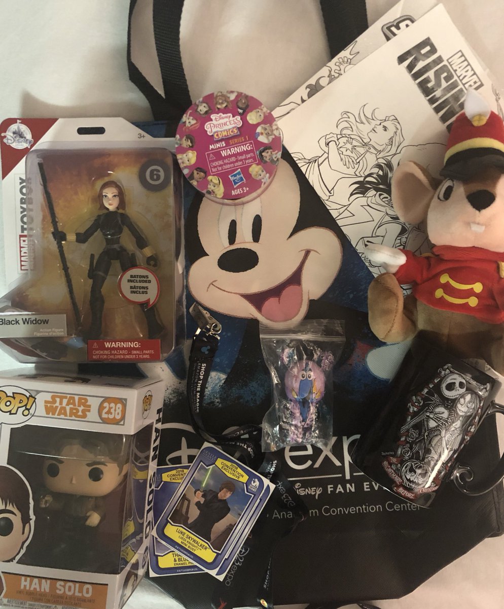 We’ll have lots of #D23Expo related giveaways, but we’re starting things off with this bag of goodies. This specific contest is for those at the expo this weekend. Just retweet &amp; follow for your chance to win &amp; have us hand you this bag of swag.