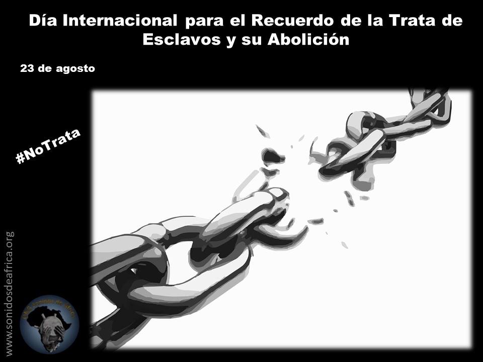 SonidosdeAfrica's tweet photo. Nunca olvidar.
Día Internacional del Recuerdo de la Trata de Esclavos y de su Abolición.
#NoTrata #NoOlvidar https://t.co/97LCE3AWkB