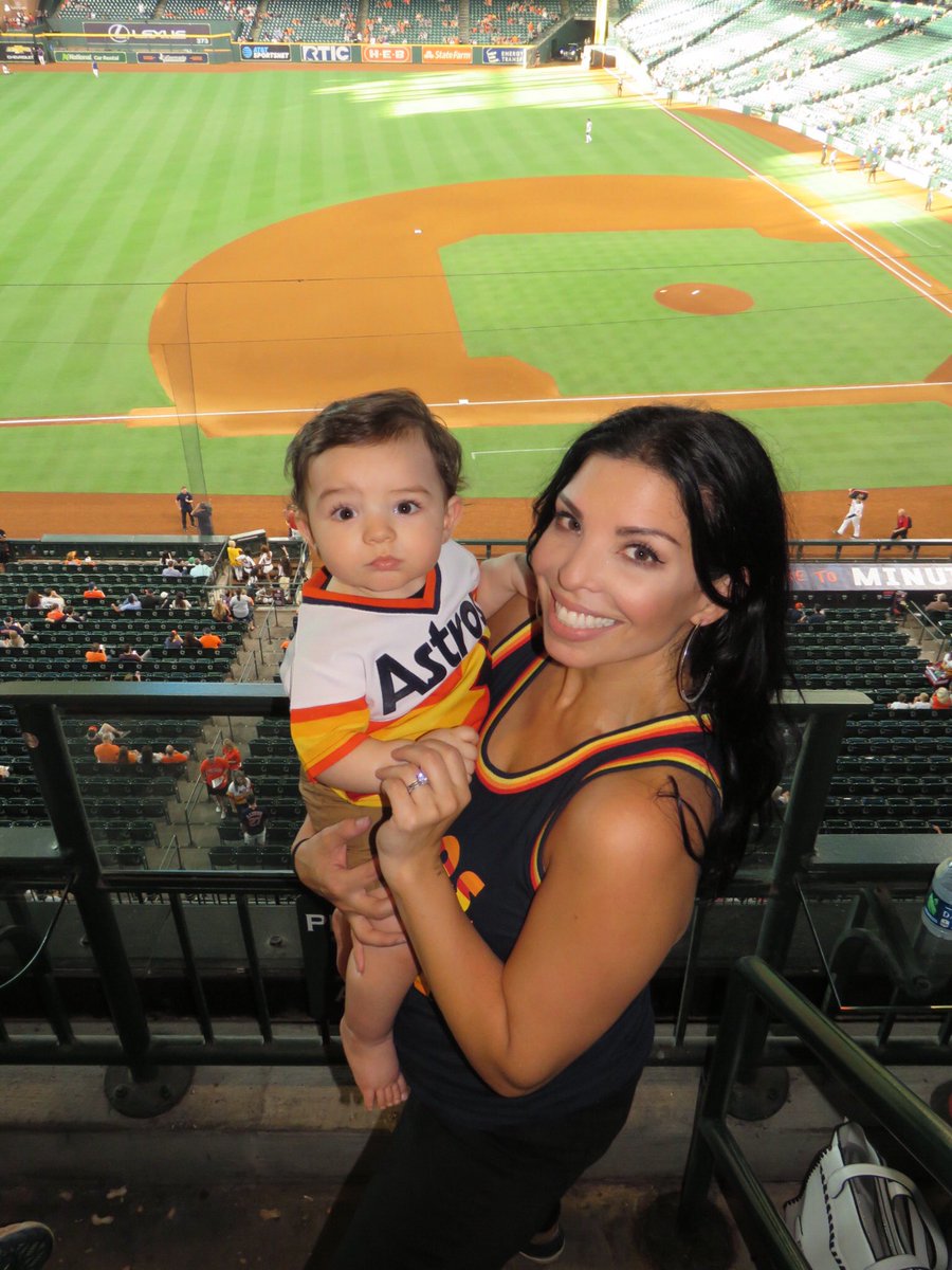 adamclanton's tweet photo. Another successful night at the ballpark with the little man. He got to see an @ABREG_1 home run, an angry @GerritCole45 strike out 12 & he’s now 3-0 all-time when he attends a game at Minute Maid. #CarsonRoss #TakeItBack🔥🤘🏼 https://t.co/1S3oStCH26