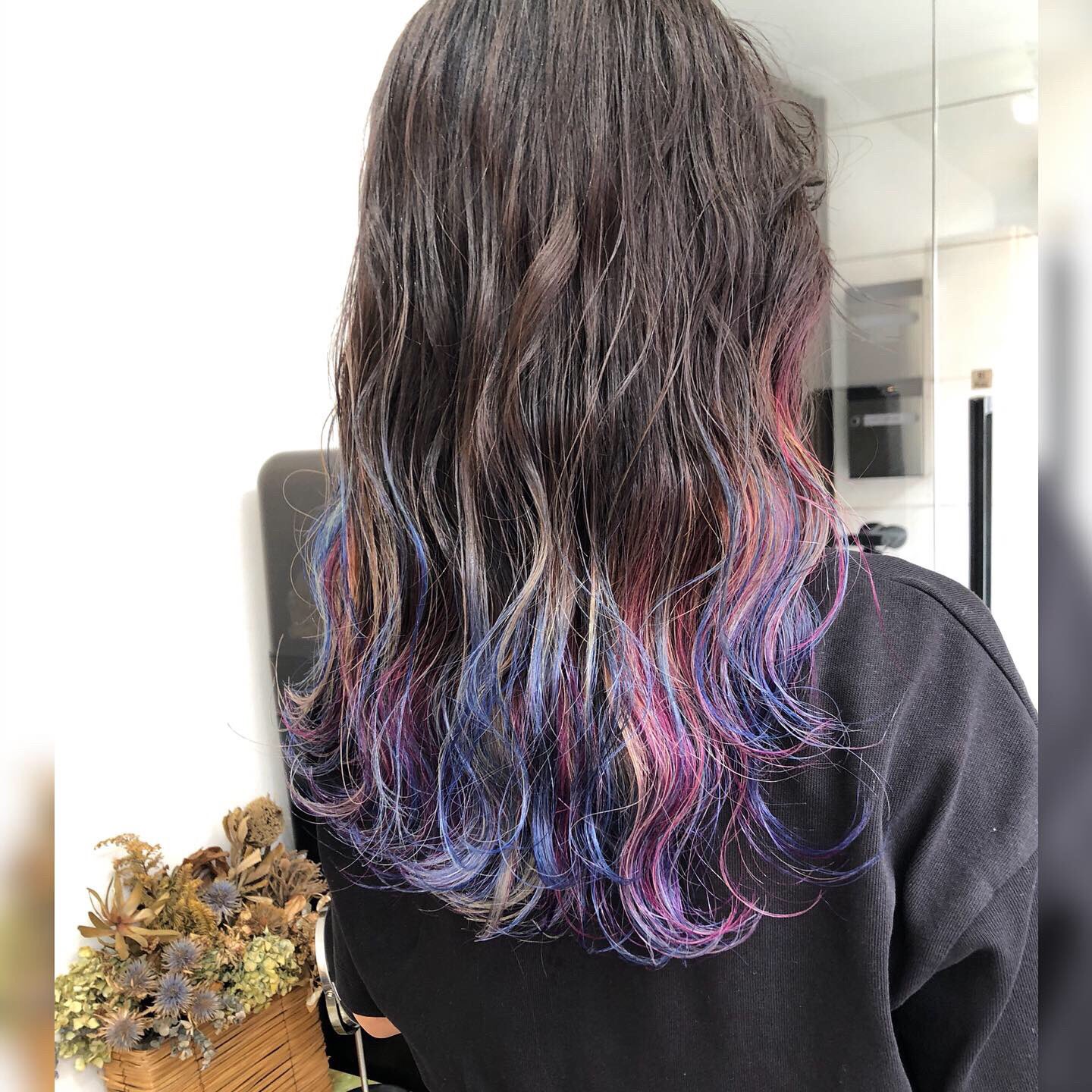 一咲美葵 Ichisaki Miki No Twitter イメチェン 最高に可愛い髪色になりました ヘアカラー グラデーションヘアー 紫 ヴァイオレット 青 水色 ブルー スカイブルー ピンク カラフル カラフルヘアー ブリーチ Wom Followme T