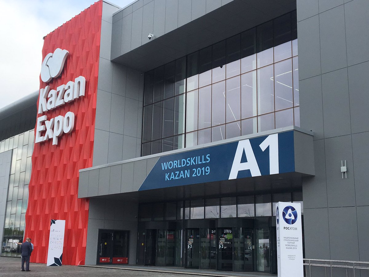 sturbot's tweet photo. On site in #Kazan for #Worldskills - looking forward to my panel on the #greeneconomy and #greenskills at #WorldSkillsConference2019 in a couple of hours #WSConference #skills #TVET https://t.co/DAF0CkElzj
