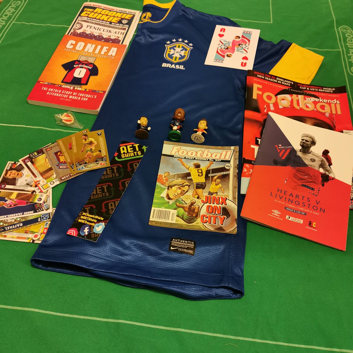 AETshirts's tweet photo. We are rolling these football boxes out! All random, all full of football goodness!
Limited sizes available! S-2XL
Standard £25 (UK P&P)
Premium £40 (UK P&P)
More info and availablity, drop us a DM! These have been going nuts 😳
#AETShirts #FootballBox
BE QUICK! https://t.co/VYvNgEo2nR