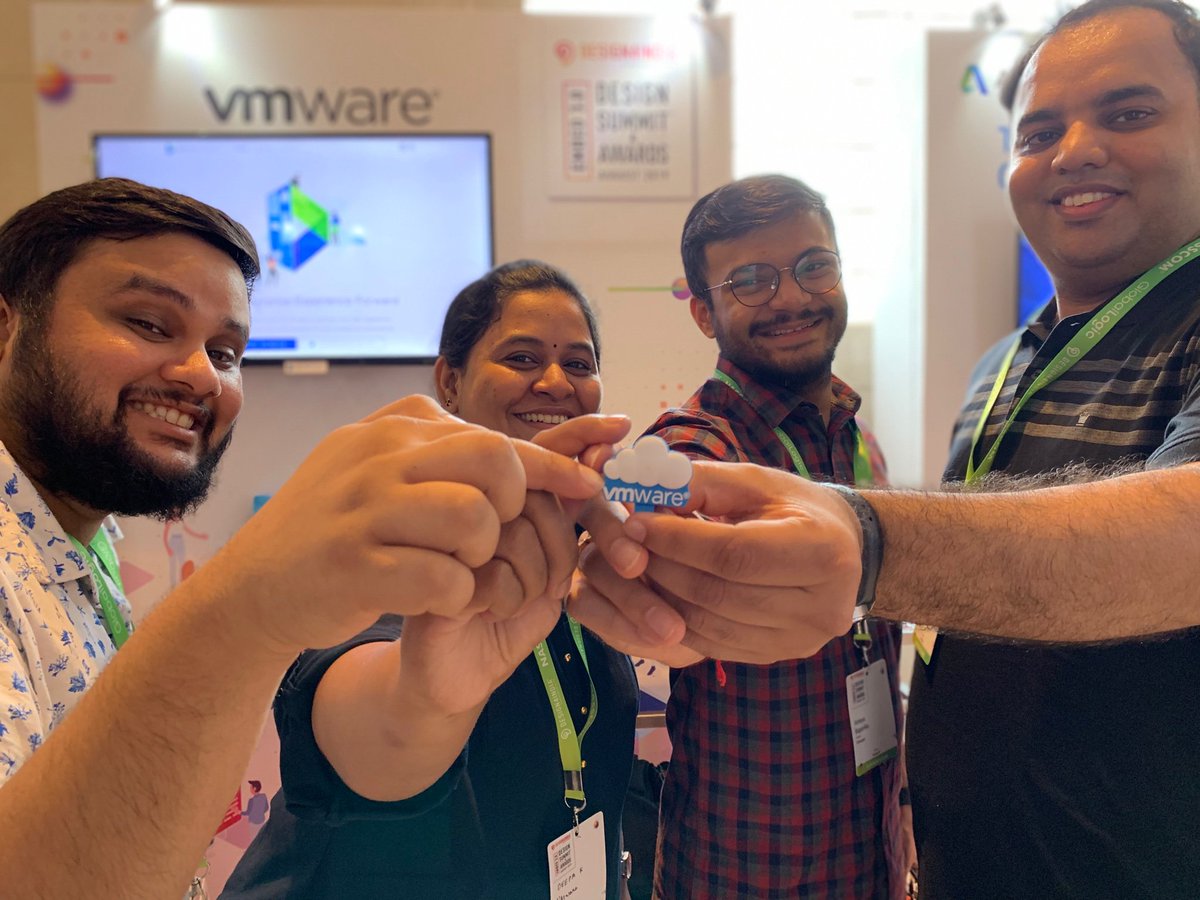rohdz's tweet photo. Please join us in the experience zone at #design4india. We at Vmware design in india are really delighted to be here! #vmwaredesign https://t.co/bVRd5eivFz