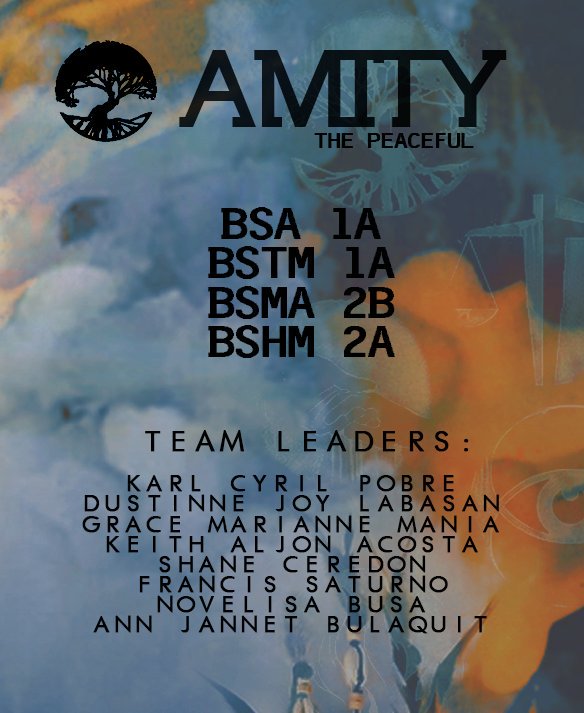 smusabcc's tweet photo. Eto na ang mga Teams for our SABWeek 2019
Saang faction ka nabibilang?
#TeamErudite
#TeamDauntless
#TeamCandor
#TeamAmity
#SABWeek2019 https://t.co/I6qdjGDu5s