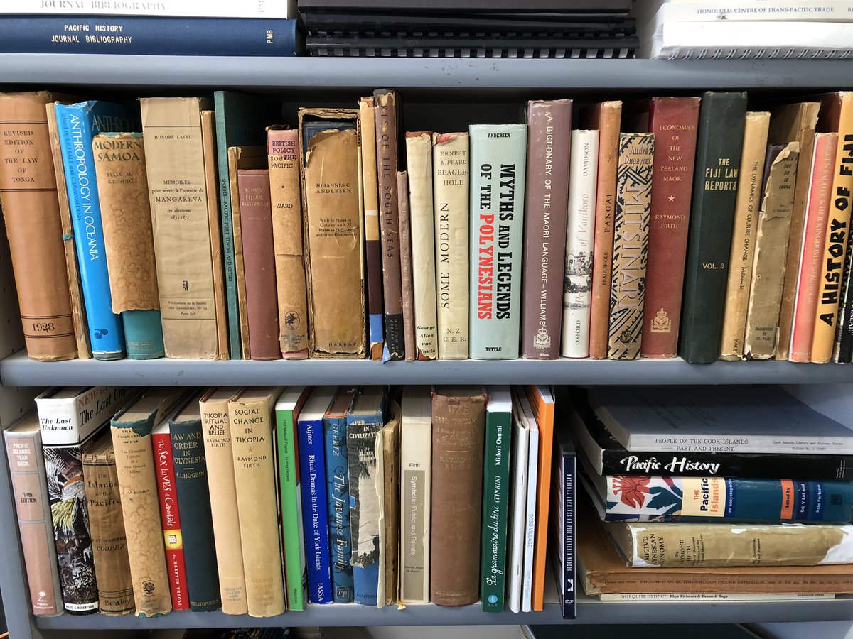 talei_luscia's tweet photo. Have to get a root canal 🦷😭. Whole left side of my face hurts but took heaps of ibuprofen and paracetamol and now having an enjoyable time at #PAMBU putting lots of old pacific books on shelves and slides in boxes in the new office. https://t.co/sUE8vRDLFH
