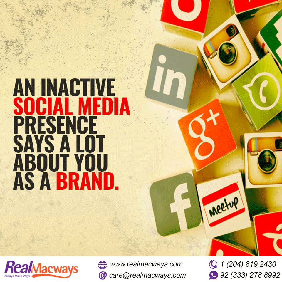 Use the power of social media to turn your business into a brand.

Get social media marketing services today: bit.ly/2JDmciF

#OnlinePresence #Brand #SocialMedia #SMM #DigitalMarketing #Marketing #RM #RealMacways