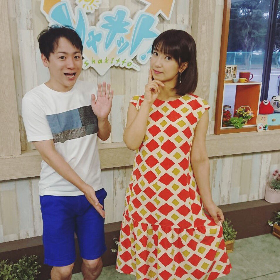 田野辺 実鈴 今日の衣装 母の手作りワンピース 着物リメイクです 色んな方に褒めてもらえて 嬉しかったです 衣装 衣装情報 ワンピース 母手作り 着物ワンピース 着物ワンピ 着物リメイク 着物リメイクワンピース チバテレビ シャキット