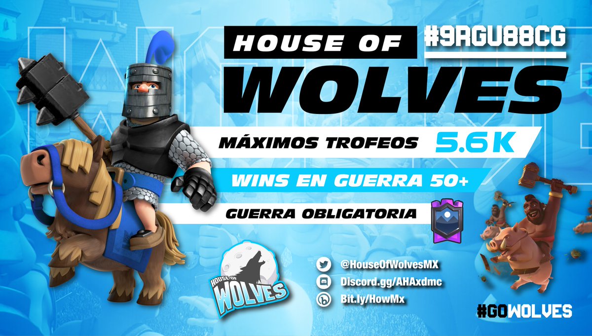 Combatiente te estamos buscando para que formes parte de esta gran familia #WolvesMéxico. Únete y apoya al clan.