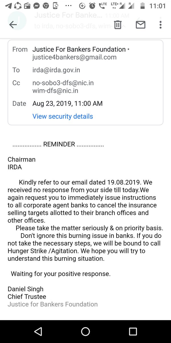 Danielkumarsing's tweet photo. Who is ready to sit on Hunger Strike against IRDA &amp; Illegal Cross Selling.
#SCS
@PMOIndia @ndtvindia @nsitharaman @EconomicTimes @TOIIndiaNews @RBI @TimesNow @ravishndtv @rashtrapatibhvn @cnnbrk @BBCBreaking @DDNewsHindi @ETNOWlive @htTweets @ABPNews @AP @PTI_News https://t.co/Ne9I7etUbG