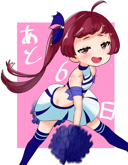 .さんがTwitterに投稿した晴海シンジュ(ゾンビランドサガ)のイラスト。