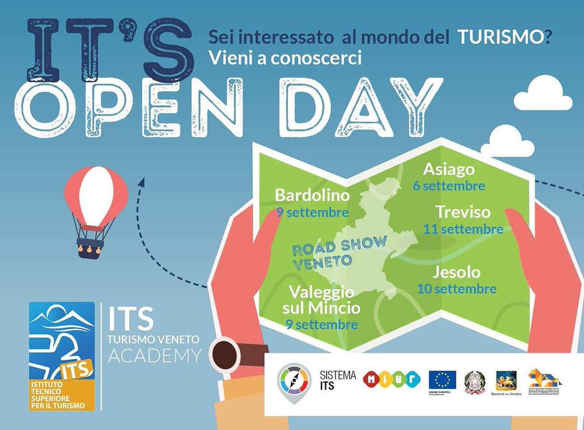 #itsacademy #itsturismo #master #turismo #openday #veneto #altaformazione #lavoro