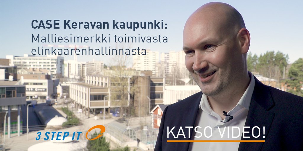 Keravan kaupunki on oiva esimerkki toimivasta IT-laitteiden elinkaarenhallinnasta. Katso video ja kuule, kuinka olemme auttaneet tekemään Keravasta ketterämmän ja vastuullisemman: bit.ly/2ZjfWzX

#IT #case #DaaS