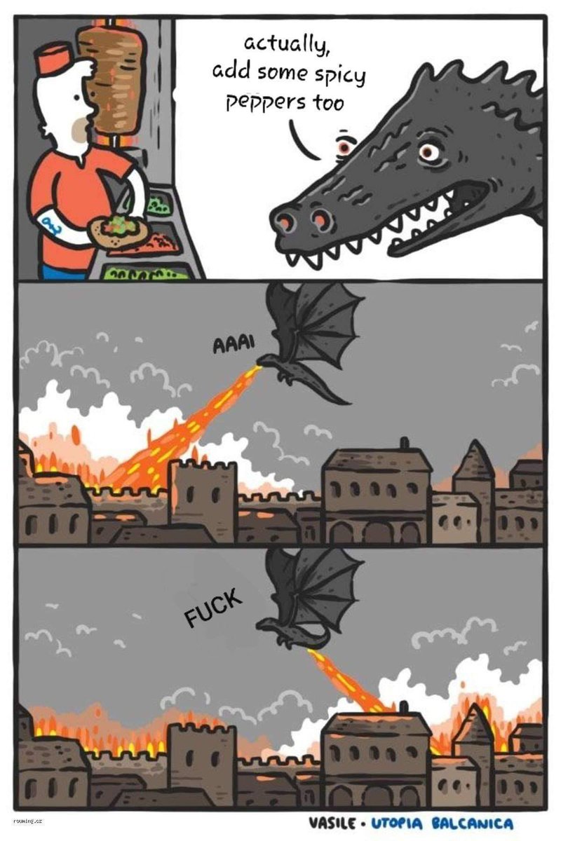 TheBrainWasher1's tweet photo. #Memes #Dragon #Spicy #Pepper https://t.co/THxcbWkxCl