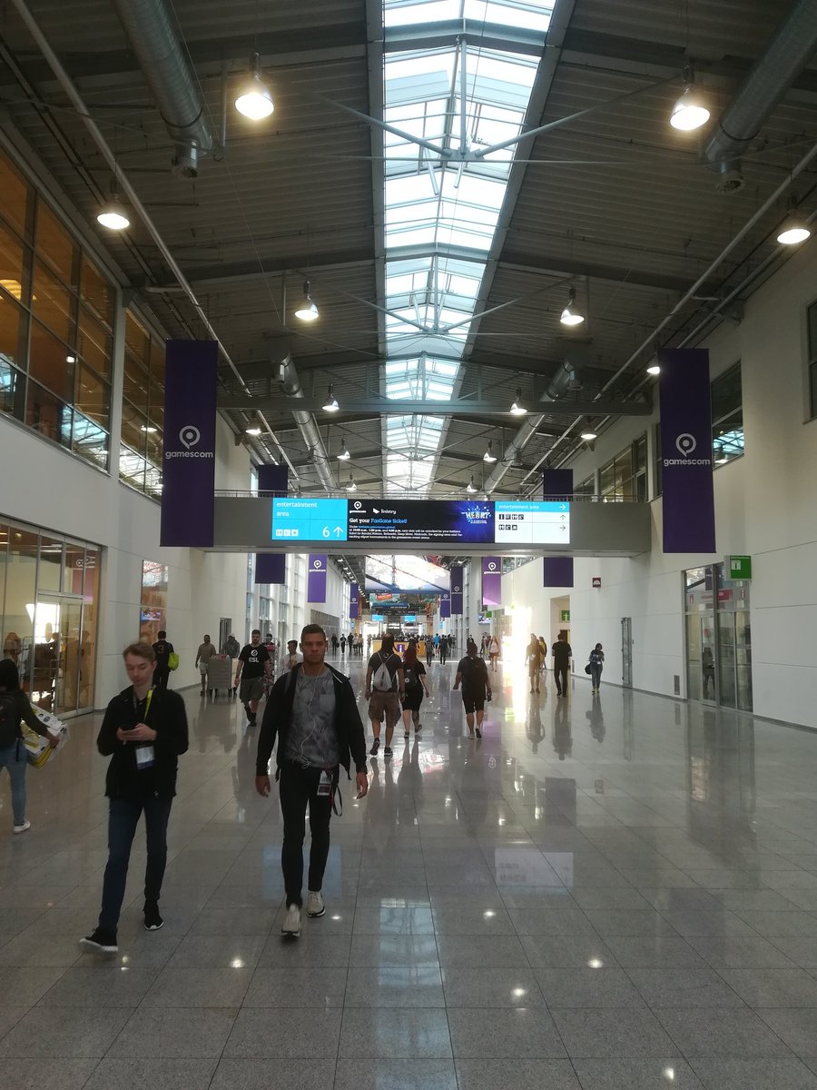 next2games's tweet image. The calm before the storm. #gamescom2019 #next2gamescom
