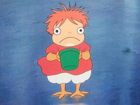 崖の上のポニョ　特大　半魚人 崖の上のポニョ 特大 半魚人