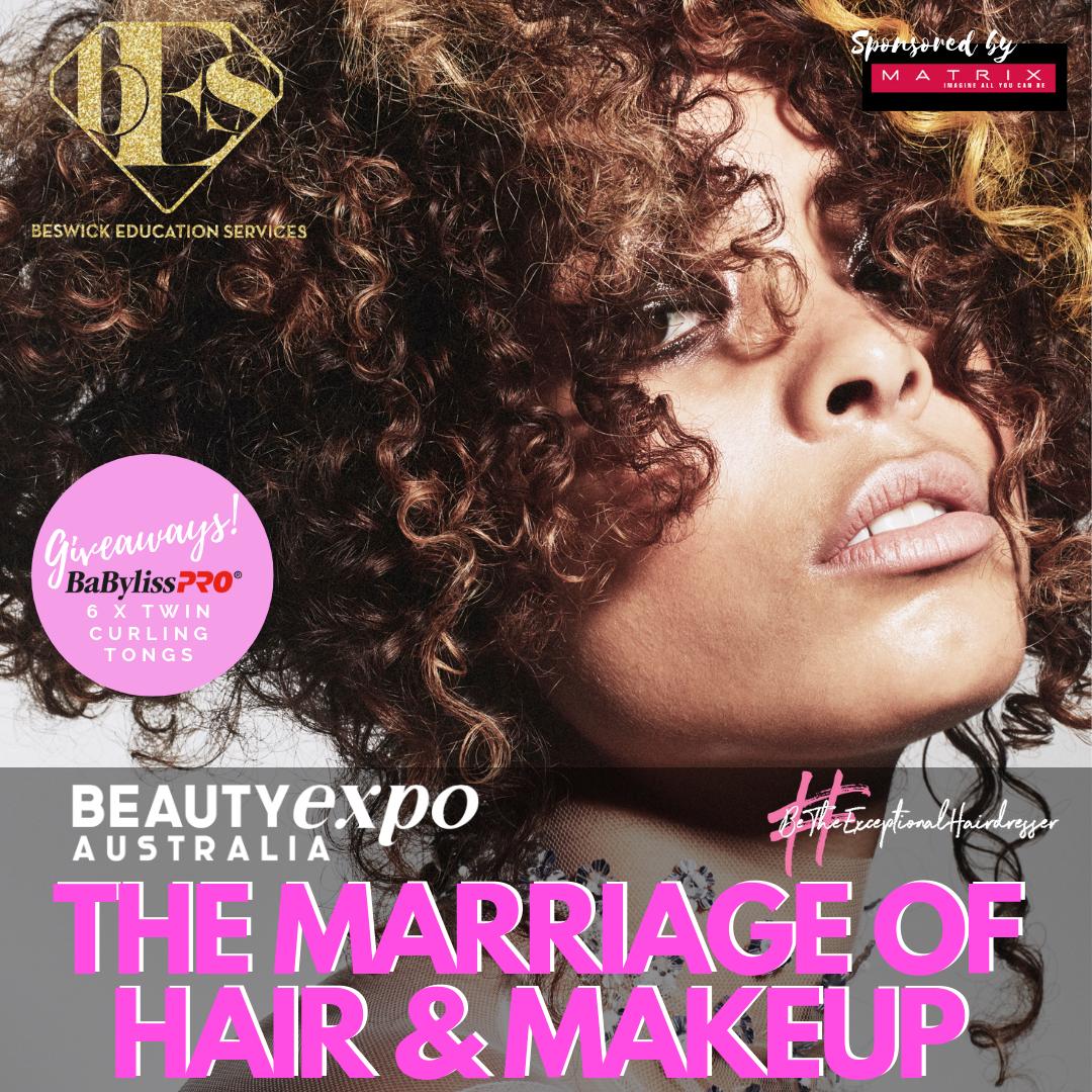 Don't miss industry education superstar, Bernadette Beswick's 'The Marriage of Hair &amp; Makeup – Simple Hair Styling Tips for Makeup Artists' session at 15:15 this Sunday at Beauty Expo! Book your ticket now at beautyexpoaustralia.com.au