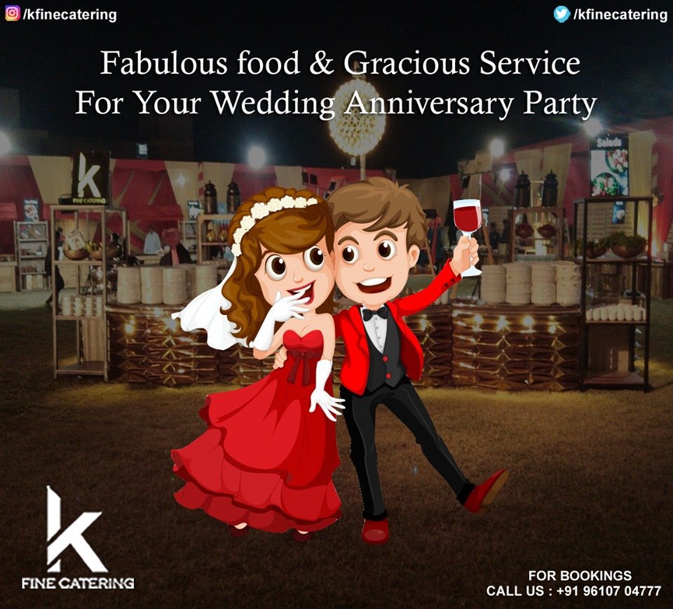 kfinecatering's tweet photo. Celebrate your Wedding Anniversary in a Grand Manner with K Fine Catering ! Choose Wisely , Choose K Fine !

For Bookings , Just Call : +91 9610704777

Visit - https://t.co/neqrn8xl3H

#kfinecatering #catering #wedding #engagements #sangeetceremony #weddingcatering #kfine https://t.co/5lRRDo5Lgg