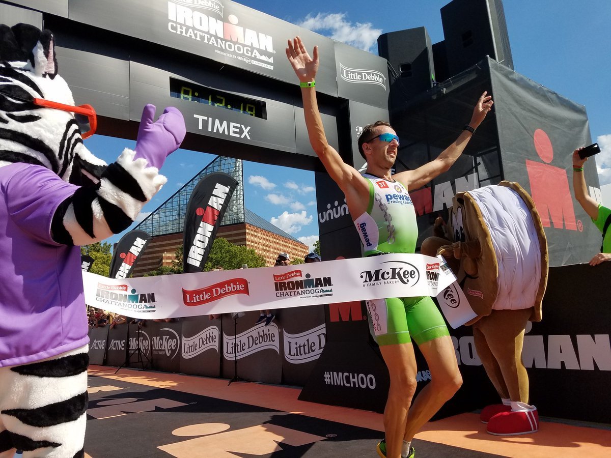 BinkMarino's tweet image. Chattanooga (Tennessee USA 2016) Ironman nr. 15 was a memorable day to say the least,  Boiling hot conditions, a lot of things going wrong on the course but hey I got lucky for the 15th time, so all is forgiven and forgotten, haha
#BinksBase​ @IRONMANChattanooga