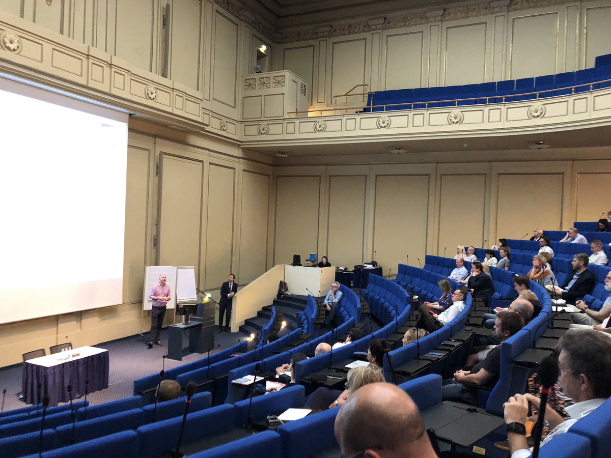 Dammo's tweet photo. Such an important subject βour future: Long term health; a sustainable practiceβ @ADEEorg #adee2019 super double act #lecturers covering #inequality #prevention #sustainability #responsibility #dentistry #carbonfootprint #mustlisten #changedentistry @brettduane2 https://t.co/C5WgiWj1v8