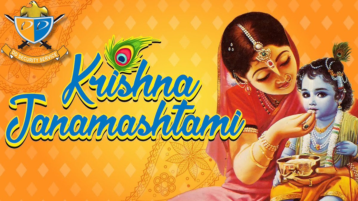 dd_security's tweet image. May you be showered with love, peace, prosperity in this Janmashtami. Wishing you and your family a very auspicious Janmashtami from DDS Family. &amp;lt;3