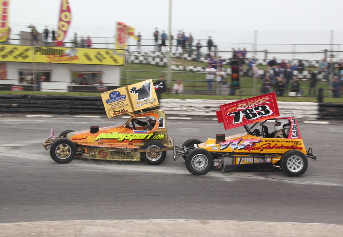 On this day four years ago, Autospeed were on tour to Skegness for the <a href="/briscaf2/">BriSCA F2 Stock Cars</a> World Semi Finals day.  Here's the then World Champion, <a href="/GeoMac100/">George MacMillan Jr</a> and his predecessor 783 James Rygor, in action at that meeting.