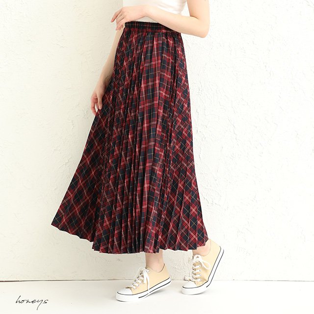 Uzivatel ハニーズ Honeys Na Twitteru トレンドのロングプリーツスカートにチェック柄が登場 チェックプリーツスカート 2980円 T Co Oq8yezyfco ハニーズ Honeys かわいい プチプラ プチプラコーデ 今日のコーデ チェック プリーツスカート
