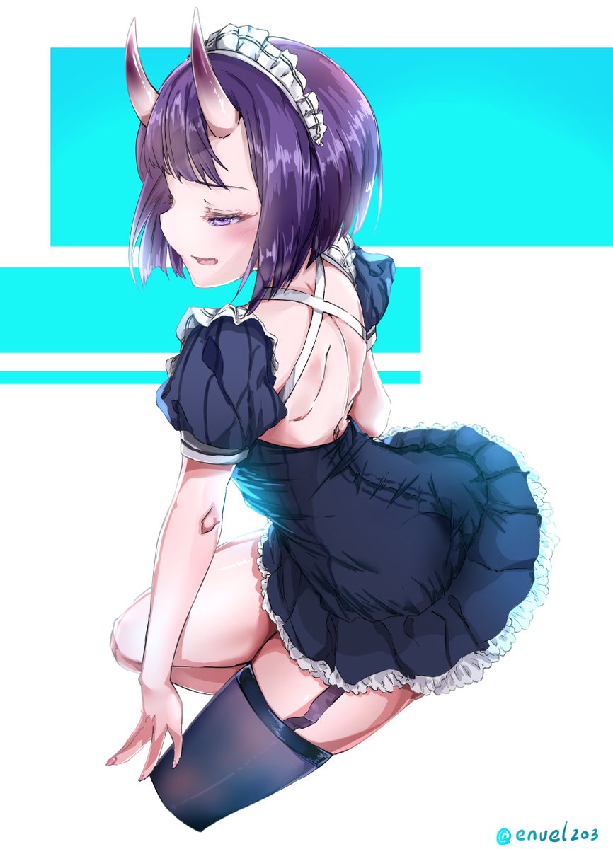 Envel3 Twitterissa Fgoイラスト 酒呑童子 メイド服 Fatego Envel3 Twitterissa Fgoイラスト 酒呑童子 メイド服 Fatego