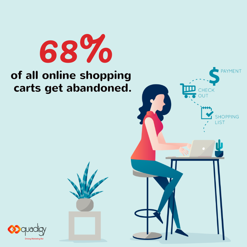 Quad_igy's tweet photo. Approx. $4.6 tn worth of merchandise is abandoned in online shopping carts each year. Interestingly, just "Checkout optimization" can help save about $260 bn of it. With further use of retargeting strategies, about $2.75 tn of lost e-commerce revenue can be recovered! #ecommerce https://t.co/1UZvJlj3sj