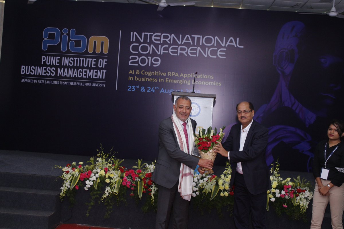PunePIBM's tweet image. We welcome Dr. Tarek M. Sobh @tarekmsobh Executive Vice President at University of Bridgeport @UBridgeport USA
To International Conference 2019
#InternationalConference #IC2019 #AIConference #MastersWithPIBM #PIBMpune #PIBM