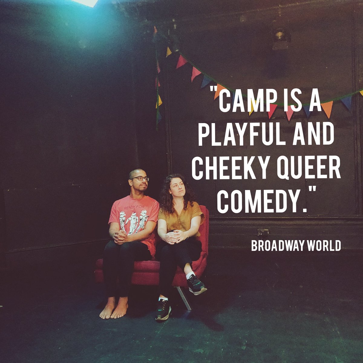 WE'RE NOT ON TONIGHT

BUT

We had our last night tomorrow at 7pm, tickets here: bit.ly/2Z9Eb8t

Read the full <a href="/BroadwayWorldUK/">BroadwayWorld UK</a> review here: bit.ly/2MzAxOL
bit.ly/2MzAxOL