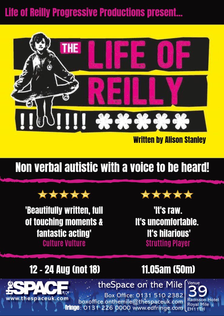 life_of_reillys's tweet image. SOLD OUT tomorrow!! We’ve had an incredible run at @edfringe the last 2 weeks.  The reviews are just incredible!! Thankyou to all who have taken the time to come and see us.  #1togo #edfringe #soldout @theSpaceUK
