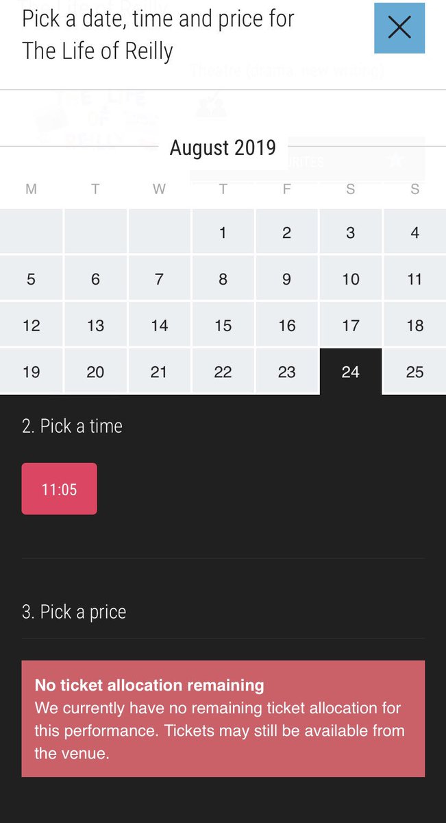 life_of_reillys's tweet image. SOLD OUT tomorrow!! We’ve had an incredible run at @edfringe the last 2 weeks.  The reviews are just incredible!! Thankyou to all who have taken the time to come and see us.  #1togo #edfringe #soldout @theSpaceUK