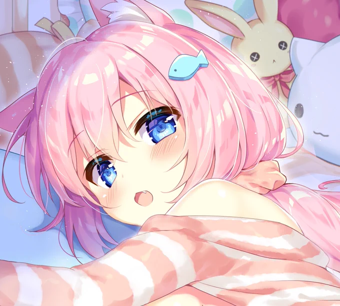 【お仕事告知】8月30日発売の電撃萌王10月号付録『おとなの萌王 ドキッ♥とするカノジョの下着本」にて1枚描かせていただきました～!
ねぼすけなあかねちゃんの下着が…?!な1枚です。よろしくお願いします! 