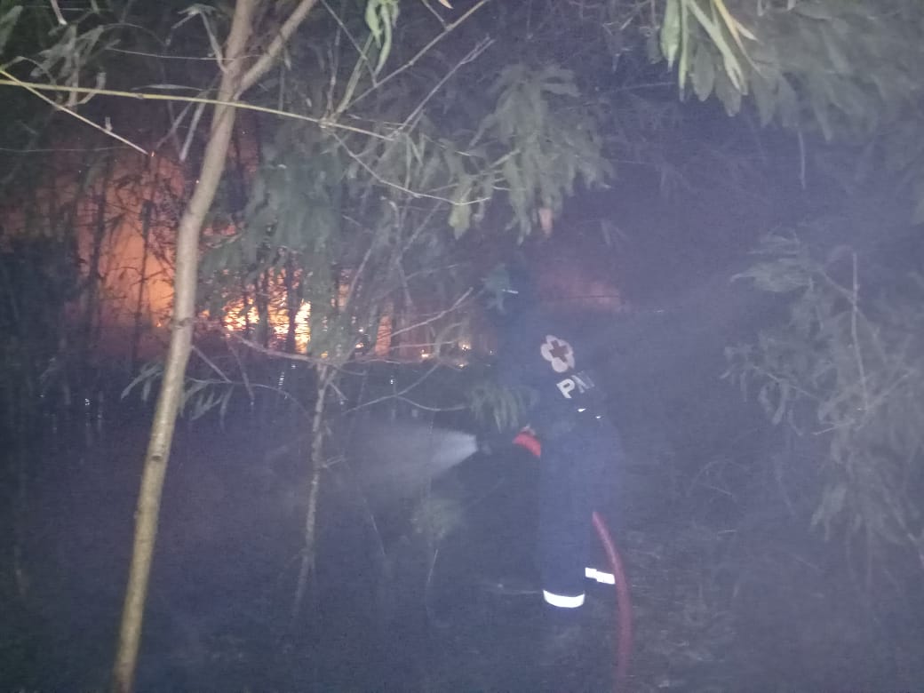 Divisi_PB_PMI's tweet photo. Perjuangan tim @palangmerah Kab. Banjar dalam memadamkan kebakaran hutan dan lahan #karhutla di Desa Tungkaran, Kec. Martapura, Kab. Banjar, Kalimantan Selatan. Bersama2 kita bisa cegah kebakaran hutan &amp; lahan, demi mewujudkan Indonesia tanpa asap.
Cc @jokowi
@wapres_ri @Pak_JK https://t.co/ec4NQ1QNVs