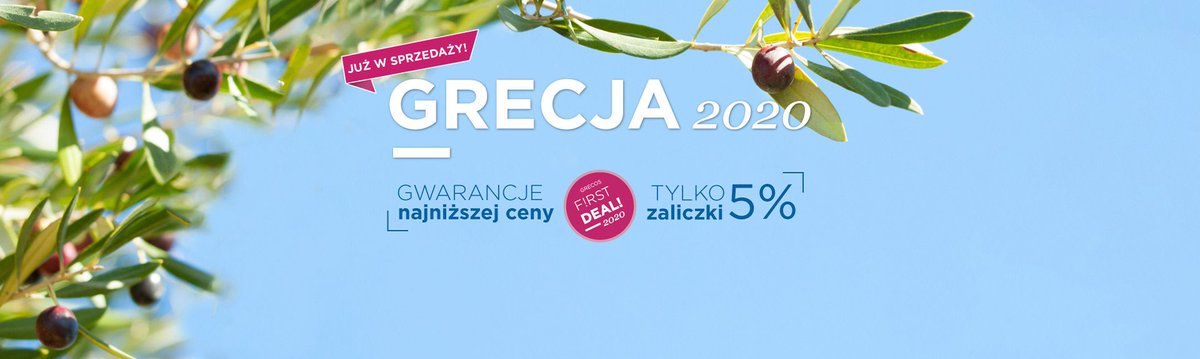 GrecosHoliday's tweet photo. Wielkie greckie wakacje 2020 można już planować. Ruszyliśmy z wczesną sprzedażą - szczegóły oferty F!RST DEAL! dostępne tutaj: https://t.co/1qIJWVVhQD
Więcej informacji dla dziennikarzy: https://t.co/L95hAvsvmi
#Grecja #firstdeal #firstminute #wczesnasprzedaż https://t.co/XEu3dKW19Z