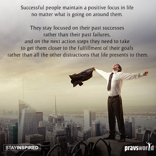 insprepositive's tweet photo. Successful people maintain a positive focus in life no matter what is going on around them.
They stay focused on their past successes rather than their past failures.
#FridayFeeling
#FridayThoughts
#FridayMotivation
#fridaymorning https://t.co/JQuQ0dFXSz
