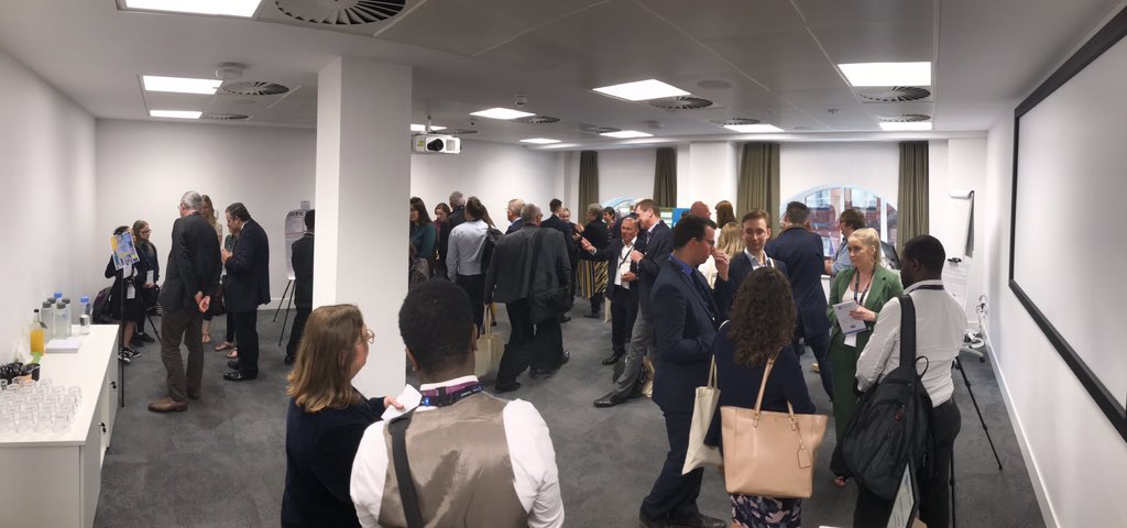 BusOfSciConf's tweet photo. The Innovation Awards were one of the highlights of #BoSC19 and we aim to repeat them next year in #Birmingham. This was the Science Dreams room where presentations of Business #innovation Awards were displayed and received real interest and wonder! #BoSC20 https://t.co/XiYCzMcPNl