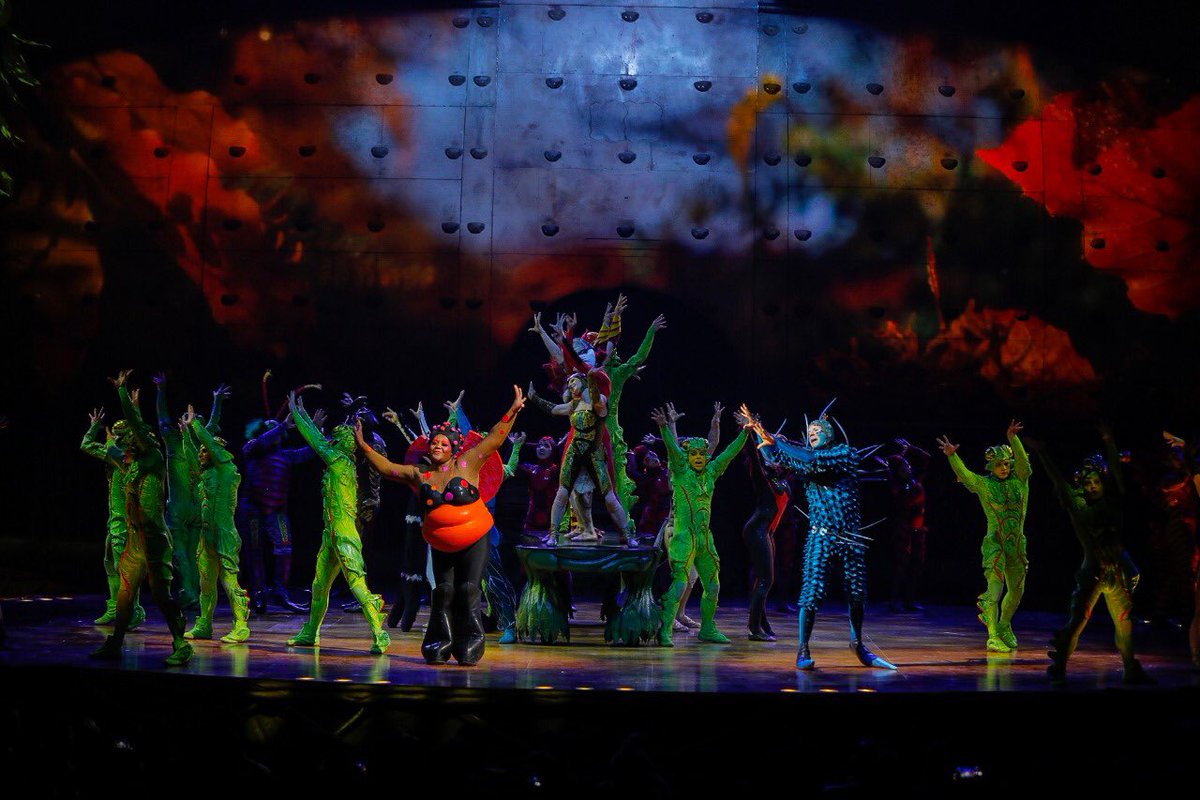 CirqueSoleilCL's tweet photo. ¡Asombrosa! fue la Premier de #OVOSantiago 🦋🦗🐞, un mundo lleno de sorpresas que te hará imaginar como nunca.
.
#cirquedusoleil.
.
.
.
📸 @muller_foto https://t.co/ueeeBsLWUa