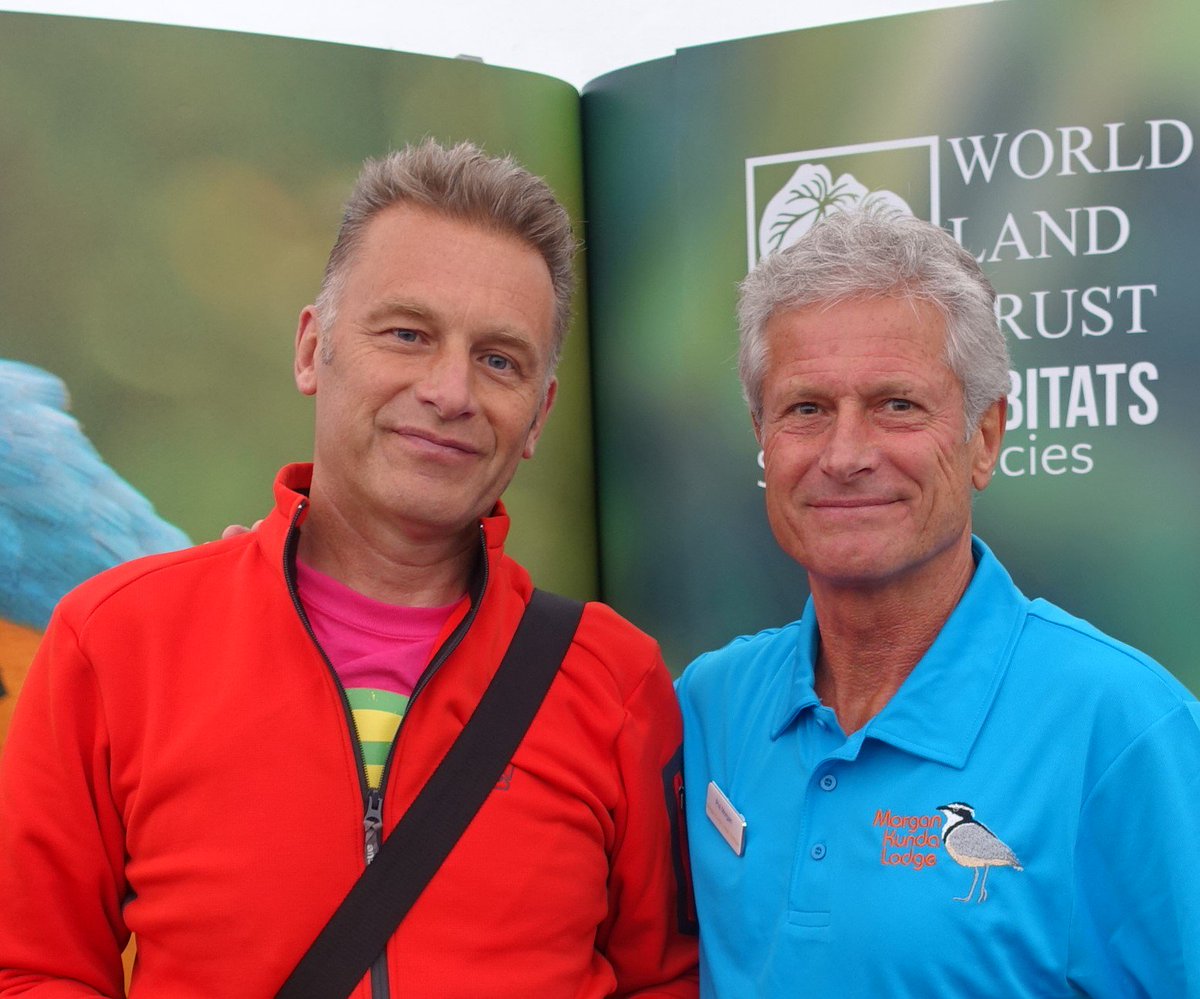 MK_Lodge's tweet photo. It was great to meet @ChrisGPackham at this years #birdfair2019 Hope to see you again soon! https://t.co/eXcQXxhcKe