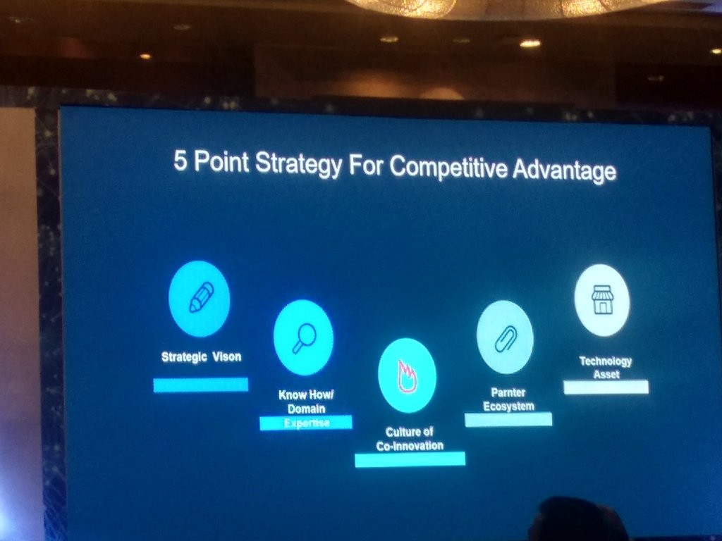 aksh_g's tweet photo. Once you know the What, the How becomes very easy!!!
The technology assets are strategically available. You need to be able to plug into the ecosystem &amp; build your proprietary software.
#convergencethrucoinnovation #shefali from #ustglobal
#BAConvention2019 #ConfHorizon https://t.co/RAUfwanE2j