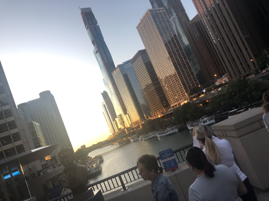 echaillo's tweet photo. Nice way to start #day3 #maritzcollaborative with a wonderful morning walk in beautiful @ChooseChicago #cardio4thecode #endhumantrafficking @MaritzGlobalEvt https://t.co/4UqIU1HDtZ
