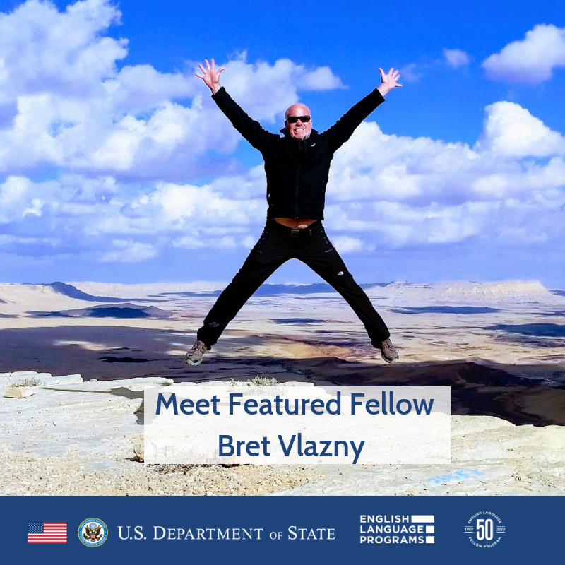 ELPrograms's tweet photo. Based in #Ramallah, #ELFellow Bret Vlazny is a cultural ambassador and visiting lecturer at Al-Quds Open University. Visit https://t.co/Sf0A4sMaVN to discover Bret’s #Lifeofafellow!
#fellow50 #teachabroad #exchangeourworld #FellowImpact #FellowFriday https://t.co/a0OOQ4Z0Zj
