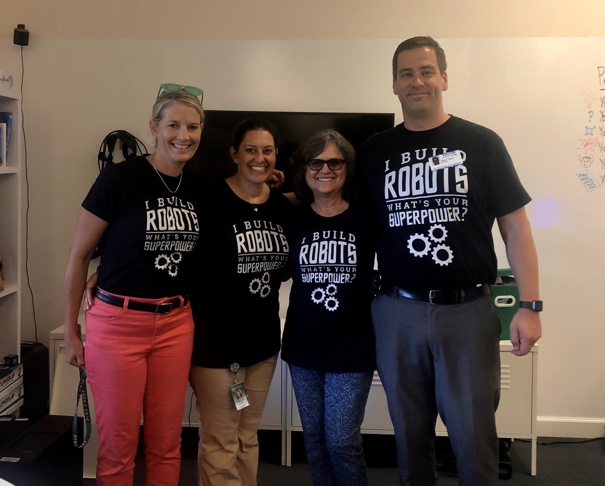 KellyPared's tweet photo. Happy 1st Friday of the new school year from FTL Ed Tech Team! What’s ypur superpower? https://t.co/WCyQY5B86r