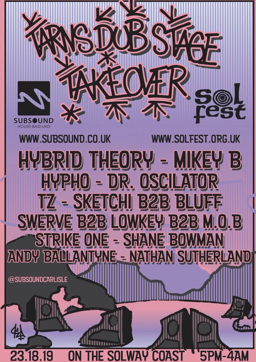 TONIGHT! I’m in Cumbria at <a href="/solfestofficial/">Solfest</a> 👀, bringing some local talent with me. <a href="/Sketchi0113/">Sketchi</a> <a href="/IrishPaddy7/">Irish Paddy</a> &amp; Bluff 👊🏼🚨