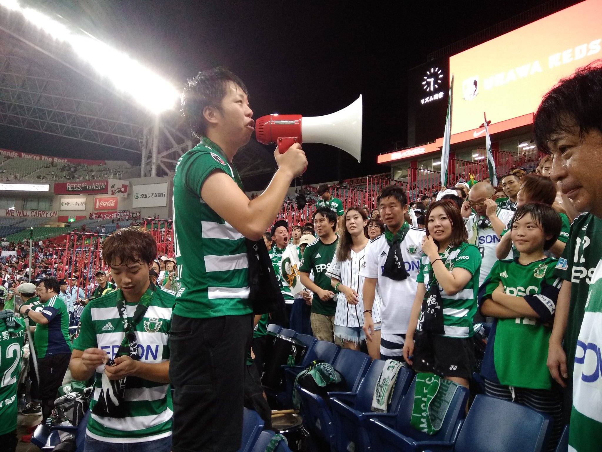 ウルトラスマツモト A Twitteren 浦和戦 勝ちますた ウルトラスマツモト A Twitteren 浦和戦 勝ちますた