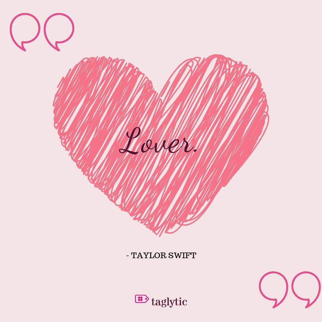 taglytic's tweet photo. “I’m sorry, your marketing team can’t come to the phone right now"
Why? Cause...
@TaylorSwift just dropped her seventh album, 'Lover', and the marketing #swifties can't keep calm!
#YouNeedToCalmDown
@TaylorSwift is a Marketing genius!
#taglytic #bossbabe #girlboss https://t.co/JKK9550hm4